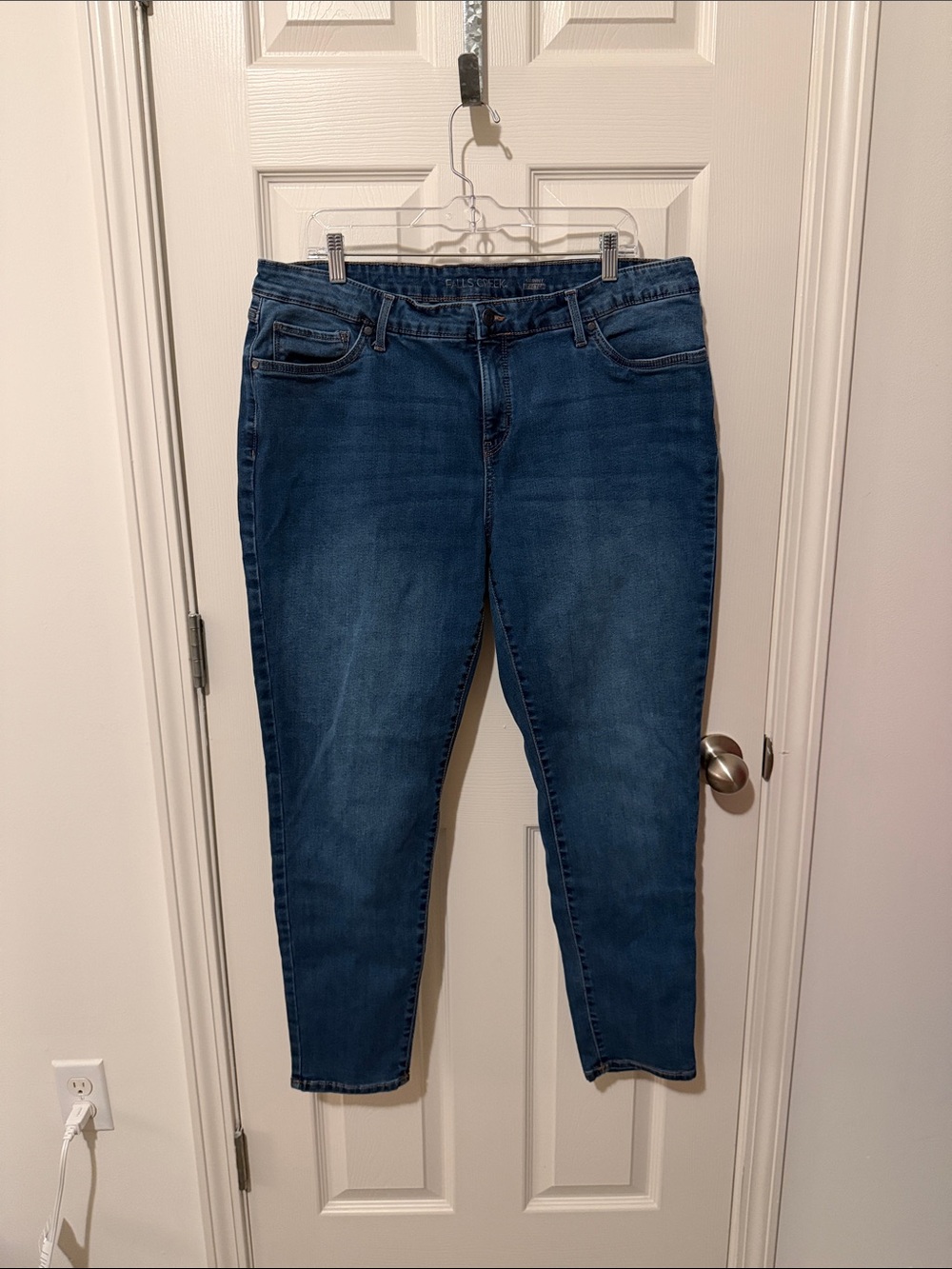 Falls Creek Dark Blue Skinny Jeans